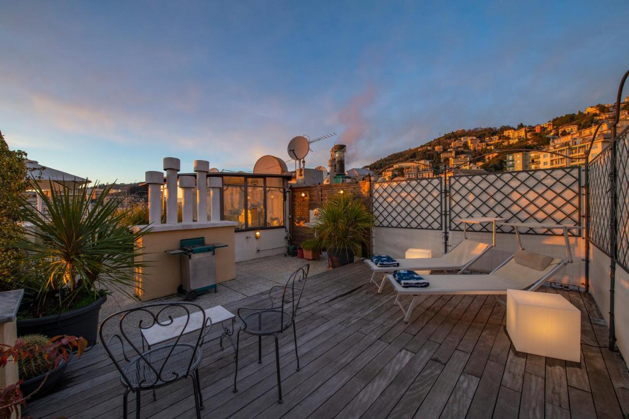 제노바 Castelletto Exclusive Terrace Penthouse 아파트 외부 사진