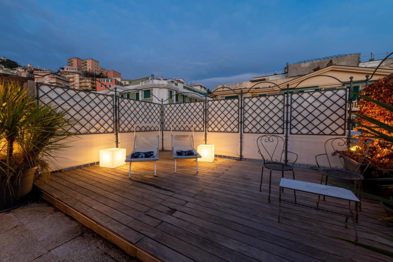 제노바 Castelletto Exclusive Terrace Penthouse 아파트 외부 사진
