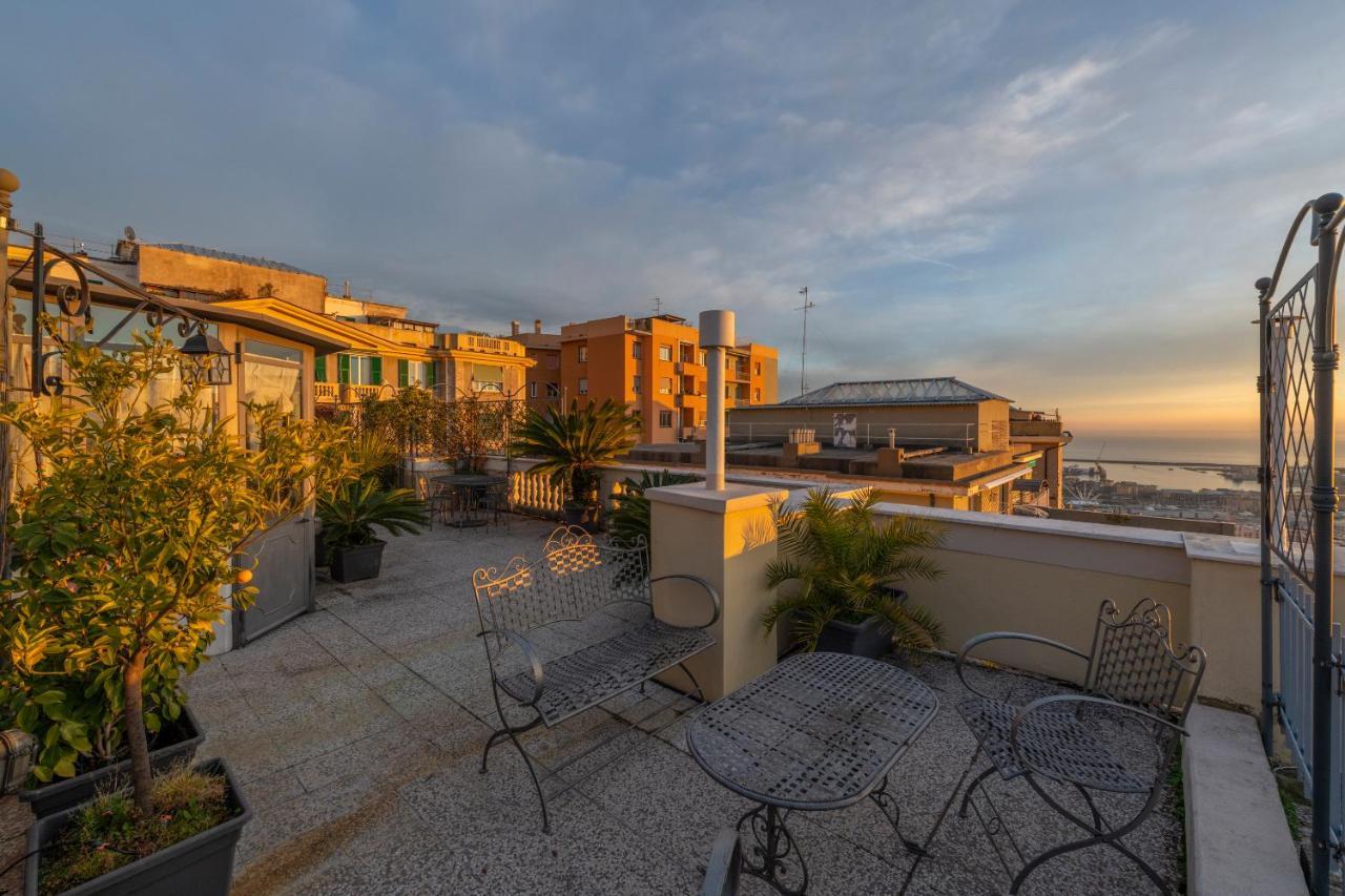 제노바 Castelletto Exclusive Terrace Penthouse 아파트 외부 사진