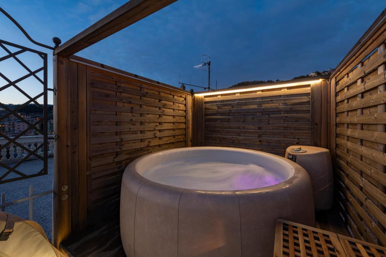 제노바 Castelletto Exclusive Terrace Penthouse 아파트 외부 사진
