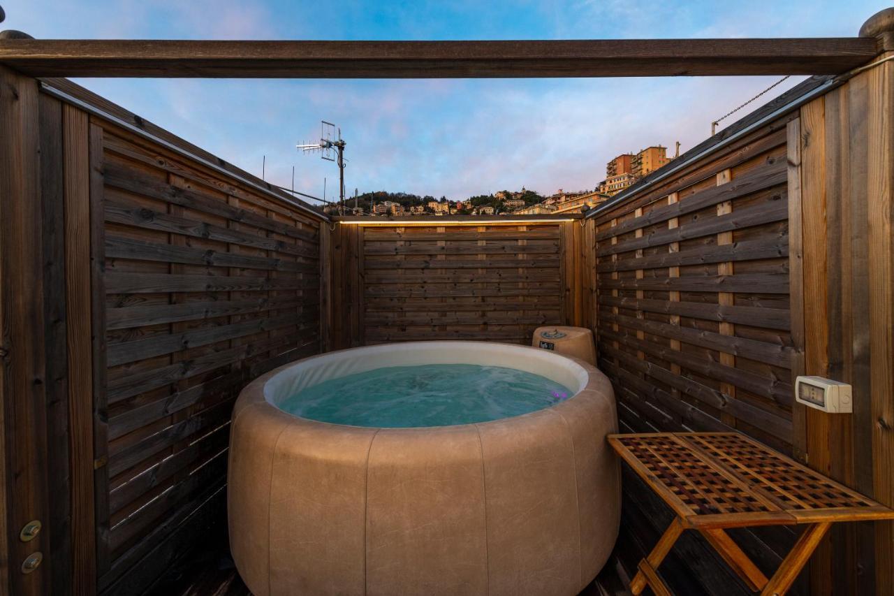 제노바 Castelletto Exclusive Terrace Penthouse 아파트 외부 사진