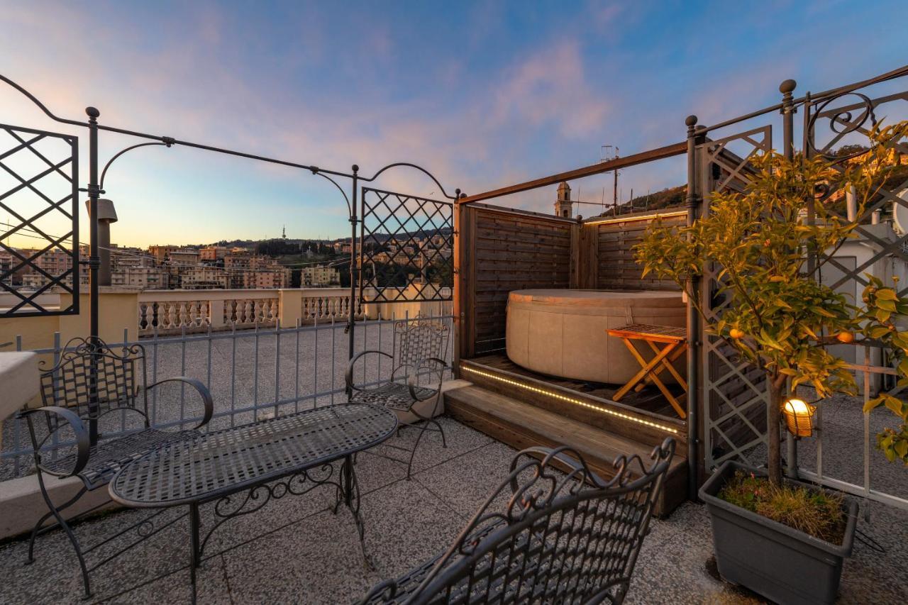 제노바 Castelletto Exclusive Terrace Penthouse 아파트 외부 사진