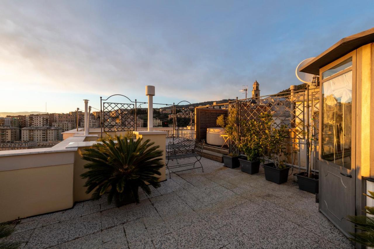 제노바 Castelletto Exclusive Terrace Penthouse 아파트 외부 사진