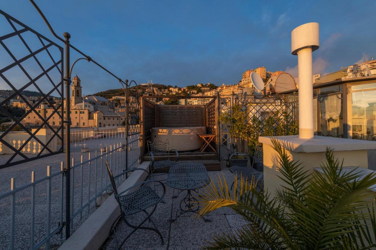 제노바 Castelletto Exclusive Terrace Penthouse 아파트 외부 사진